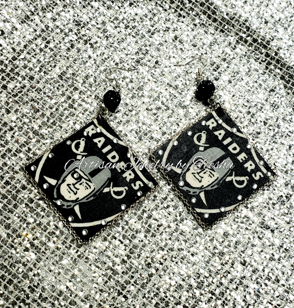 FB team earrings